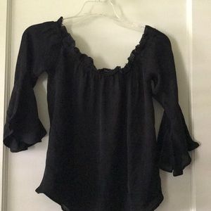 Jcrew off the shoulder blouse